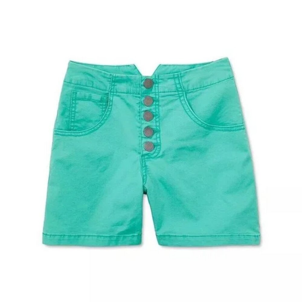 CABI Button-Fly Shorts - "Waterfall" color Size 2